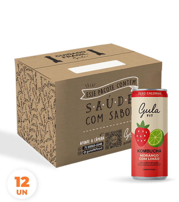 Kombucha Fragola e Lime