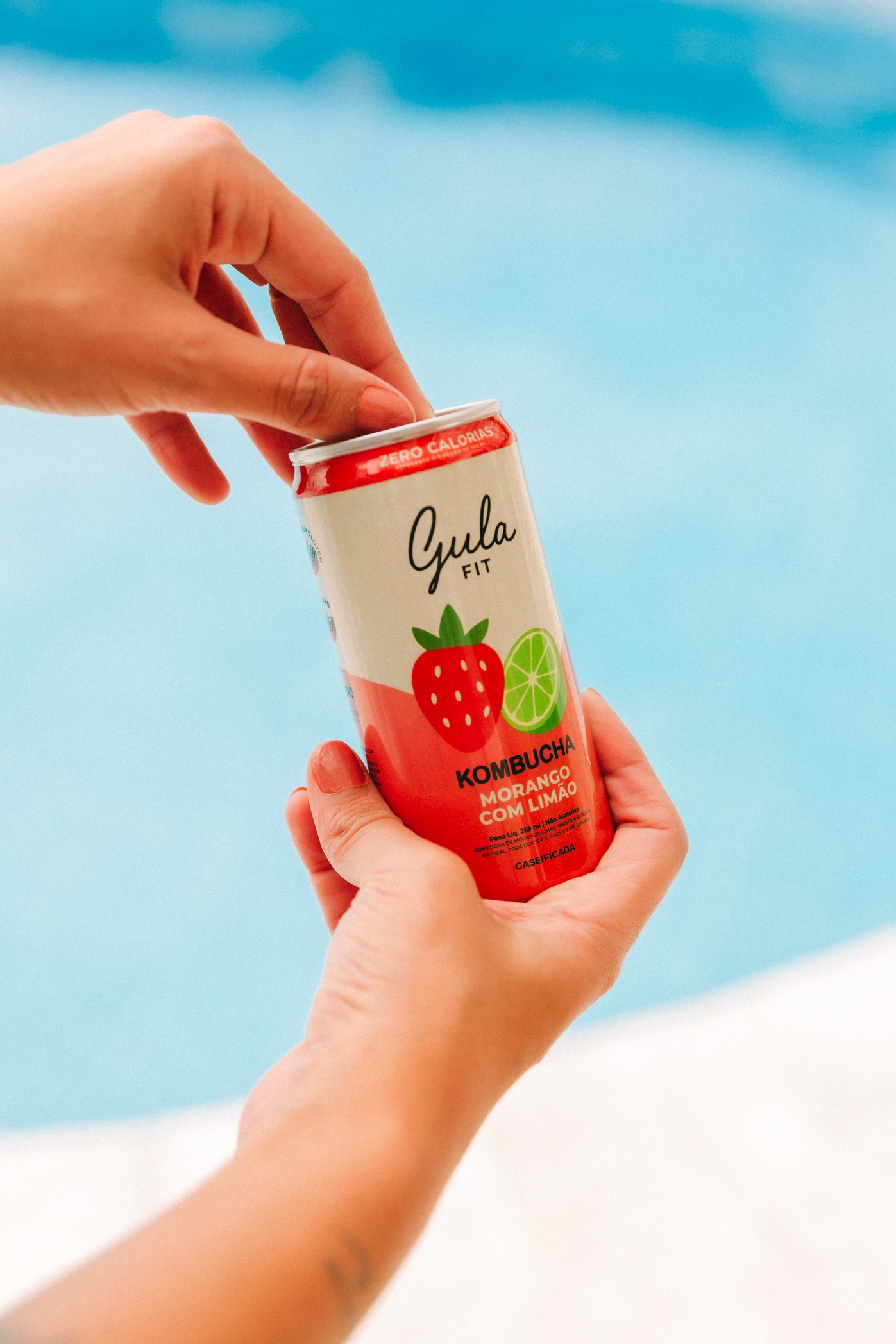 Kombucha Fragola e Lime