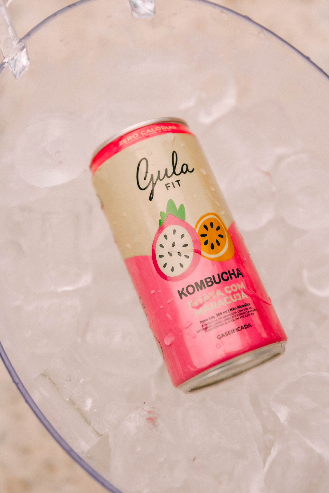Kombucha Pitaya e Maracujà