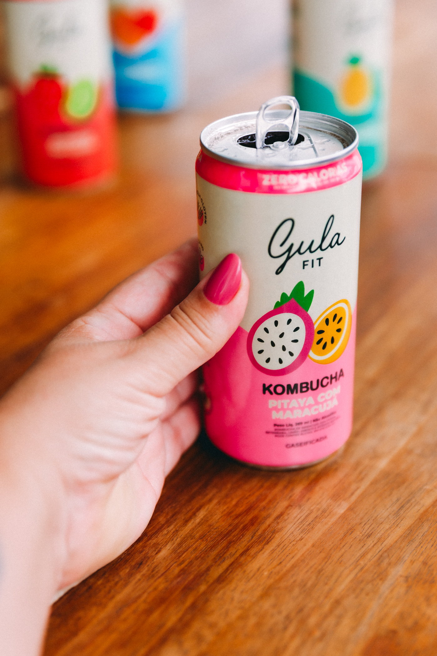 Kombucha Pitaya e Maracujà